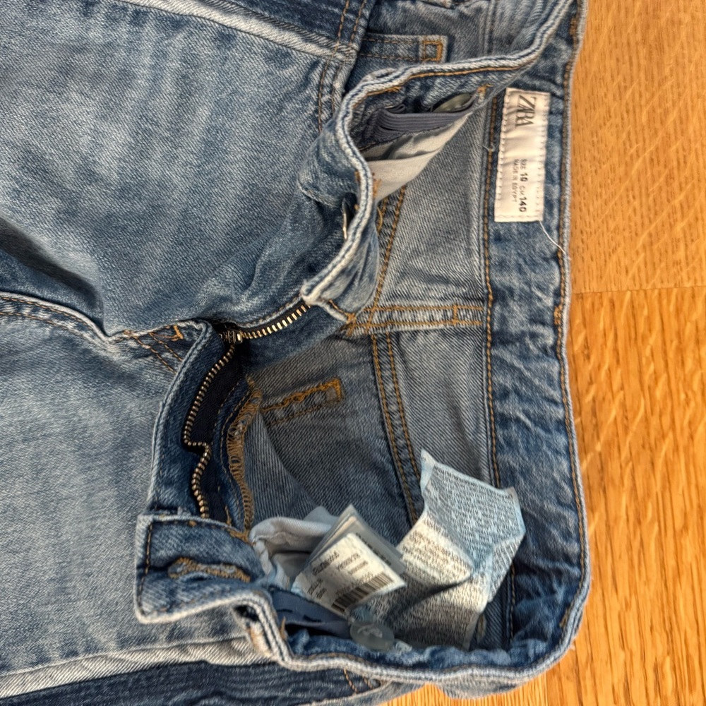 Zara Blue Slim Jeans Classic Denim